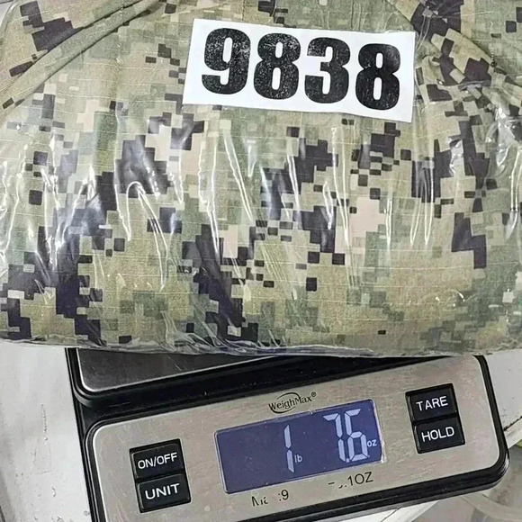 US Navy Army Camo " Brown" Working Uniform Type lll Jacket Men's L Long Mock - Picture 11 of 11